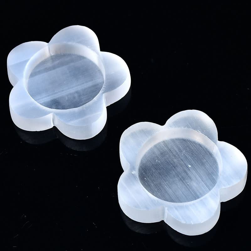 Cuenco de cristal de selenita LQYXGS tallado a mano mineral puro de alta calidad 5