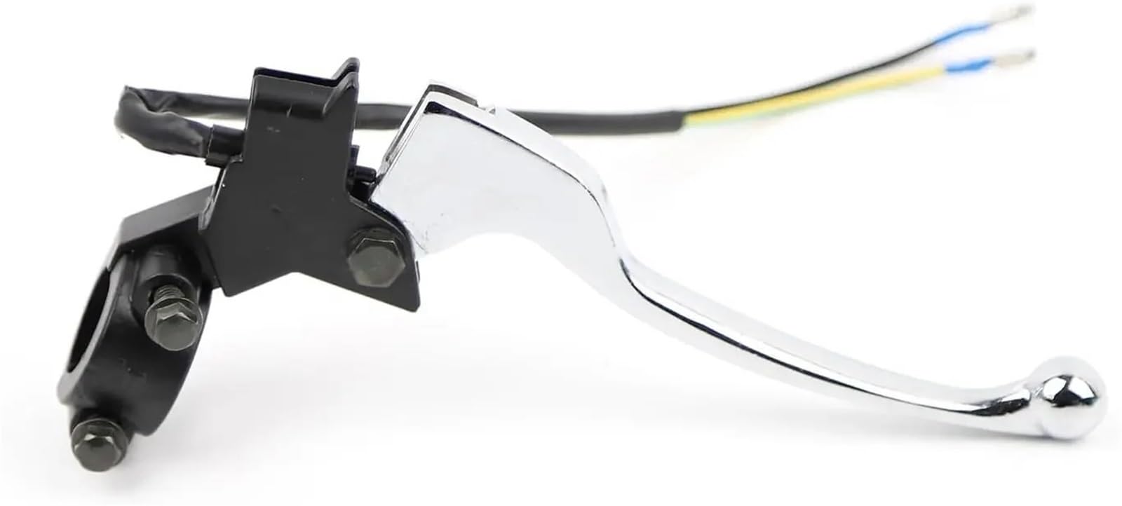 Hxfygdm Silver Right 7/8" Motorcycle Brake Lever For Gy6 50Cc 125Cc 150Cc 139Qmb 157Qmi Roketa Jonway For Taotao For Scooter Motorcycle Parts(Silver Right)