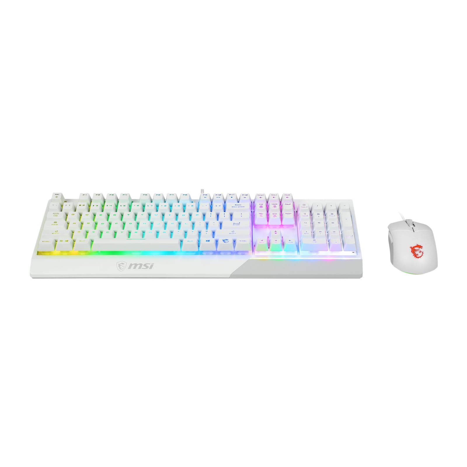 MSI S11-04DE305-CLA tastiera USB QWERTY Italiano Bianco