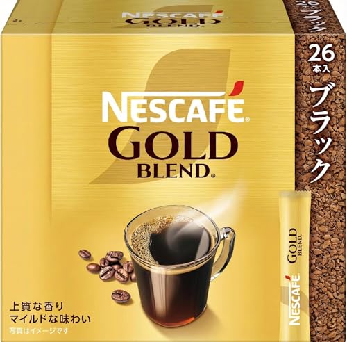 < Nestle �l�X�� > NESCAFE �l�X�J�t�F GOLD BLEND �S�[���h�u�����h Stick �X�e�B�b�N 104�{ < 26�{ × 4�� >
