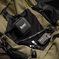 WUBEN G5 Taschenlampen Holster, EDC Flashlight Pouch, Aufbewahrungstasche aus Leder 75 x 75 x 30 mm, ideal für Outdoor – Ansicht 9