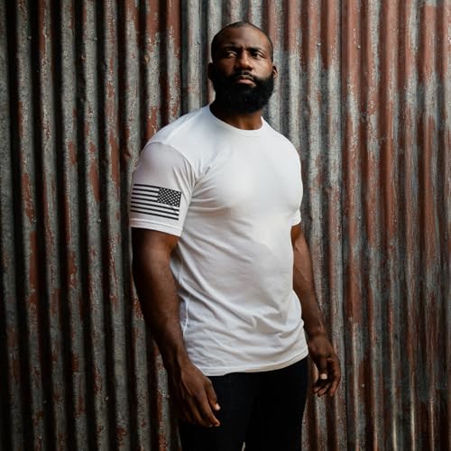 Image of Grunt Style Basic Crew Pack - USA, American Graphic Tee, Patriotic, Everyday, T-Shirts for Men Pack