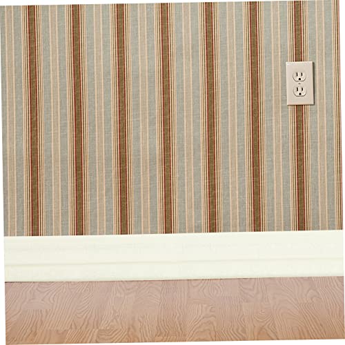 Uonlytech 6 Rolos De Bordas Decorativas Tira De Decalque De Parede DIY Linhas Banheiro Guarnição Bra