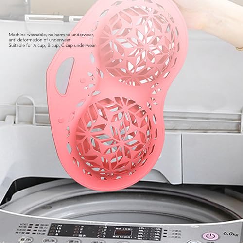 Sonew BH-Wäschebeutel für Wäsche, Universeller Unterwäsche-Schutzbeutel mit Hohlstruktur für A-38D-BHs, Verhindert Verformung