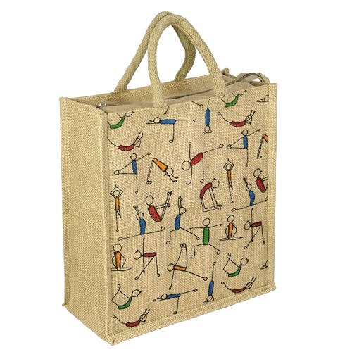Sac en toile de jute pour un déjeuner sur l'herbe ou vos sorties au marché