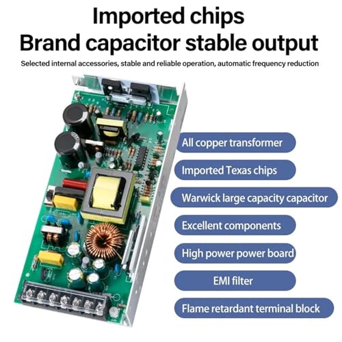 Alimentation à découpage double sortie 50W transformateur de commande AC/DC 5V 24V - 2