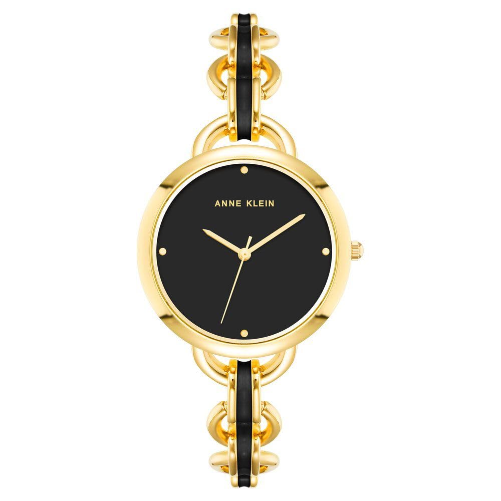 Anne Klein Quartz Analog Black dial Metal Strap Watch for Women-AK4092BKGB (B0CSJZR68D) Amazon Price History, Amazon Price Tracker