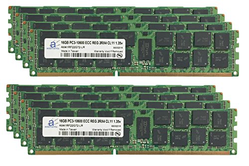 Adamanta 128 GB ( 8 x 16gb )サーバーメモリアップグレードfor IBM System x3650 m3 7945 ddr3 1333 MHz pc3 ? 10600 ECC REGISTERED 2rx4 cl9 1.35 V