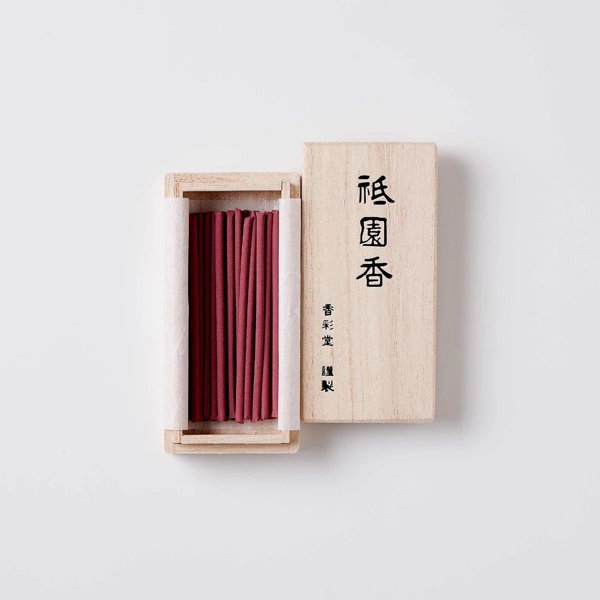 Kyoto Gion no Hana Japanese Incense Sticks 30pc Paulownia Box Sandalwood Ylang