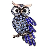 Größe: Brosche Höhe von 5,5 cm, Breite ca. 3,5 cm. Material: Alloy + Plating + Strass eingelegt.