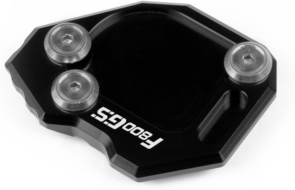 Motorcycle Kickstand Pad for B&MW F800GS F800 GS F 800 GS 2008 2009 2010 2011 2012 2013 2014 2015 Motorcycle Side Stand Enlarge Extension Kickstand Accessories(18)