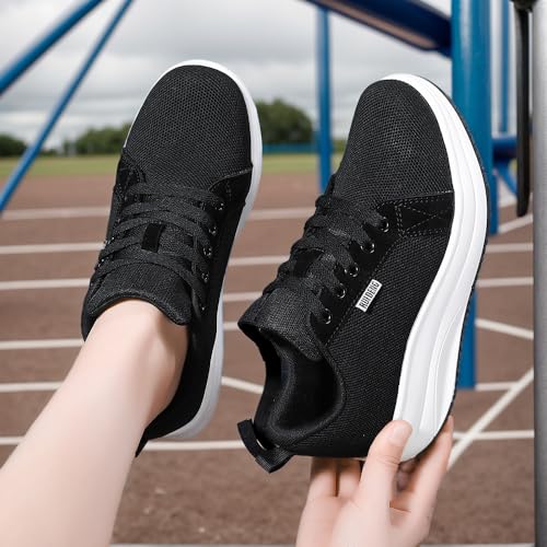 Image of Walking Shoes for Women Air Cushion Nurse Slip Resistant Work Sock Sneakers Food Service Platform Comfortable Weight Light