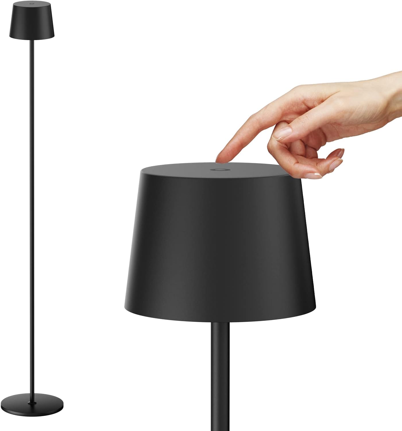 Ralbay Cordless Floor Lamp, 51.2inch Waterproof Outdoor Floor Lamp