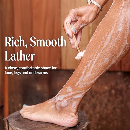 Dr. Bronner's - Organic Shaving Soap (Peppermint, 7 Ounce) - Certified Organic, Sugar and Shikakai Powder, Soothes and Moisturizes for Close Comfortable Shave, Use on Face, Underarms and Legs - image 6