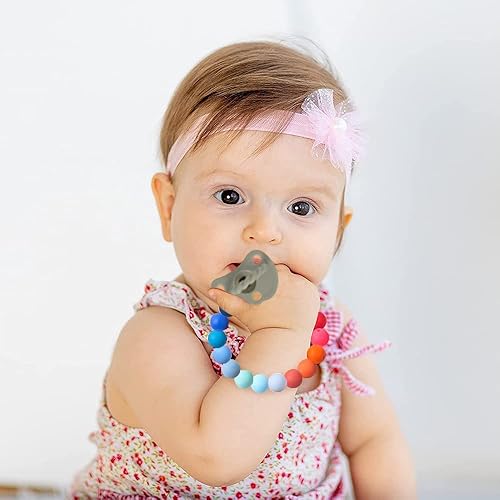 Miniatura 3 de 60 cuentas de silicona, cuentas de silicona de 0.59 pulgadas para hacer llaveros, cuentas de silicona redondas suaves para hacer pulseras, collares