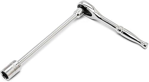 Miniatura 4 de URREA Extensión de llave de vaso  Extensor de trinquete de 12 pulgada y 2-12 pulgadas con construcción forjada y acabado de níquel-cromo totalmente