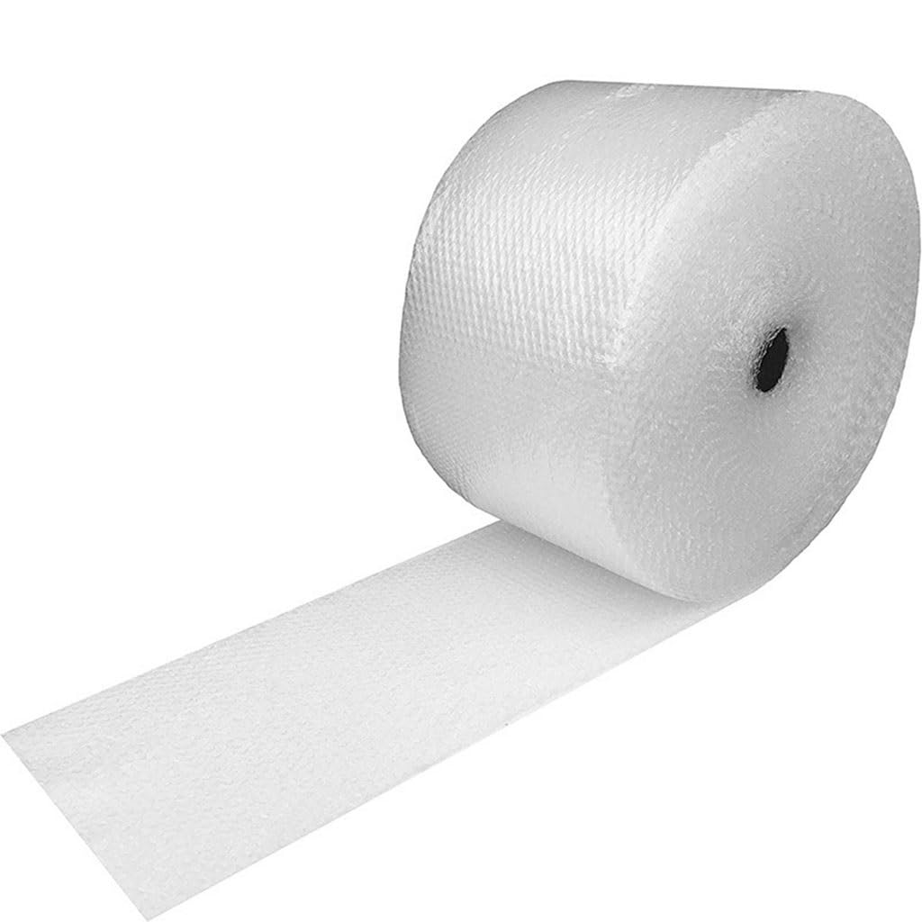 Doppellagige, Stoßfeste Luftpolsterfolie, 1 M Rolle, Druckentlastungspufferfüllung for Die Logistikverpackung Zerbrechlicher Güter(W 20cm x 5m)