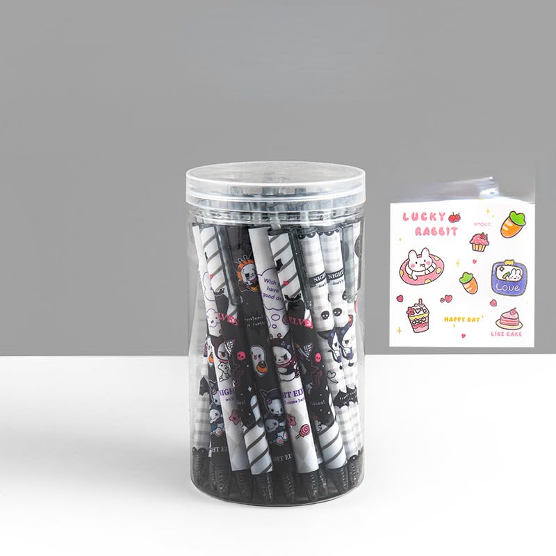 Pack de 30 bolígrafos retráctiles con tinta negra miniatura 5