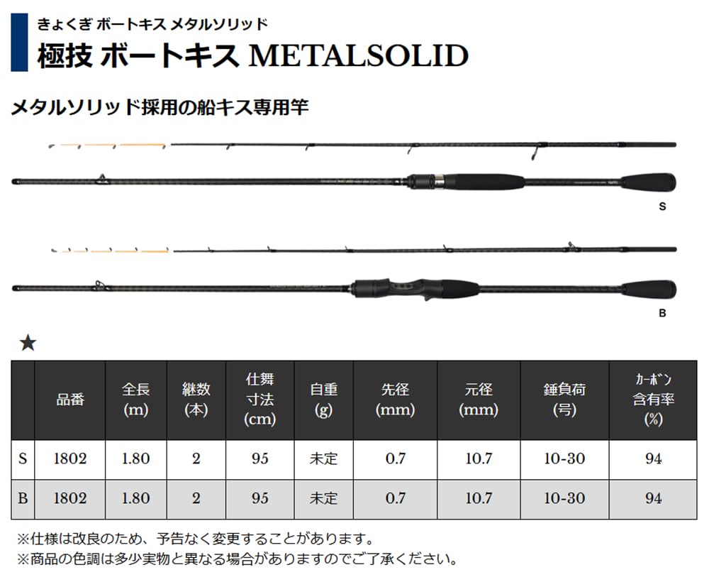 Amazon | 宇崎日新 極技 ボートキス METALSOLID 1.8m B 1802 | 宇崎日