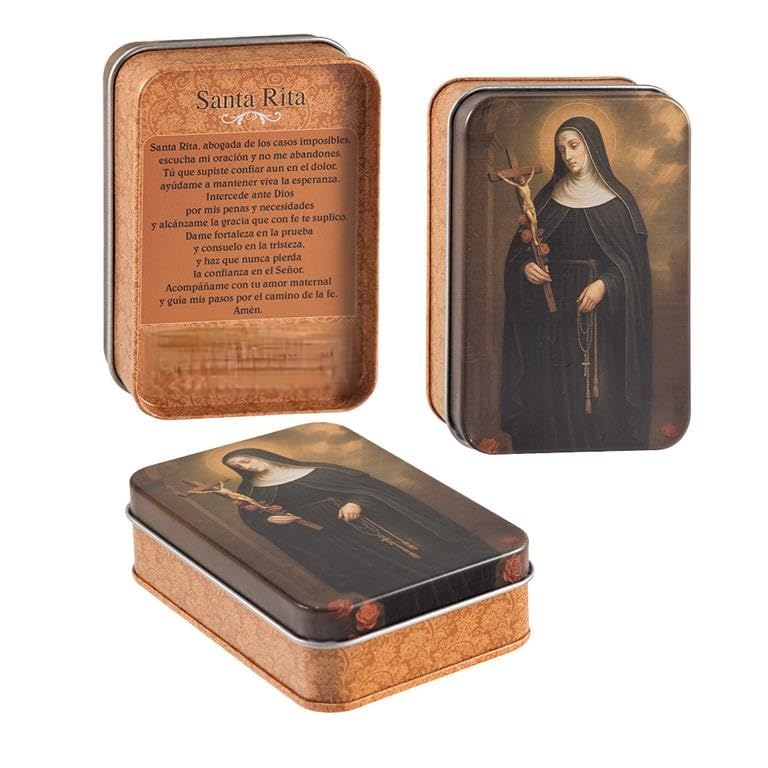 DRW Estampitas Santa Rita 60 Unidades 6x1x9 cm