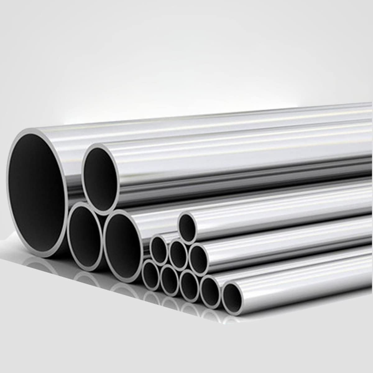 Edelstahl, nahtloser Stahl, 1 Stück nahtloses Rundrohr aus Edelstahl 304, 32 mm Außendurchmesser x 500 mm Länge, 2–10 mm Wandstärke, Silber(32x5mm)