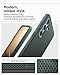 Spigen for Galaxy S25 Case, Liquid Air [No Magnet Ring] [Military-Grade Protection] - Abyss Green