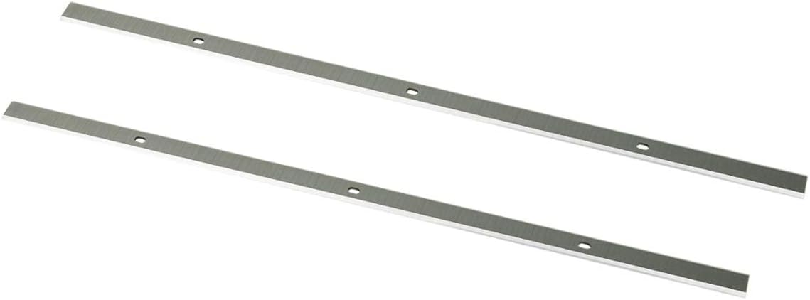 POWERTEC128032 12-1/2-Inch HSS Planer Knives for Grizzly G0663, Set of 2