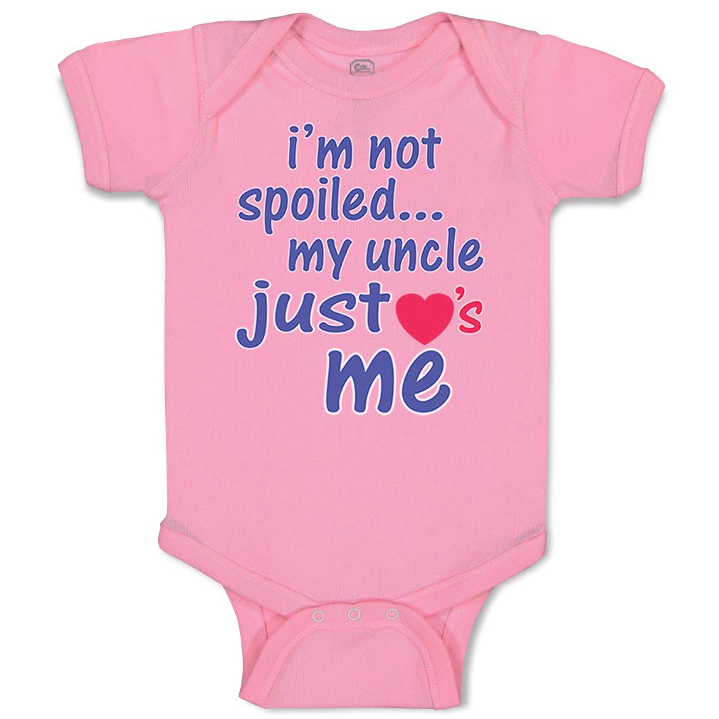 Cute RascalsCustom Baby Bodysuit I'm Not Spoiled My Uncle Just Loves Me Boy & Girl Clothes
