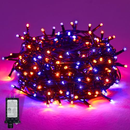 Flechllary 200LED Halloween Lights for Party Carnival Supplies