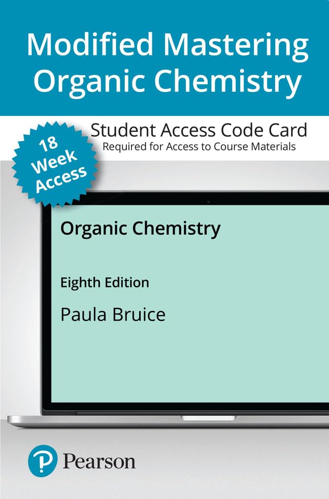 Amazon.com: Organic Chemistry - Modified Mastering Chemistry with