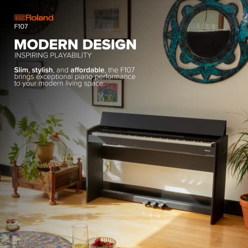 Roland F107 Digital Piano |Piano d’intérieur au design moderne et attrayant | Idéal pour les débutants | |Bluetooth… - Les Beatles, Paul McCartney, John Lennon, RIngo Starr, George Harrison Roland F107 Digital Piano |Piano d'intérieur au design moderne et attrayant | Idéal pour les débutants | |Bluetooth… – Image 4