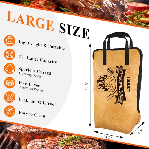Manta BBQ para Descansar Carne 21'' Reutilizable con Asa miniatura 2