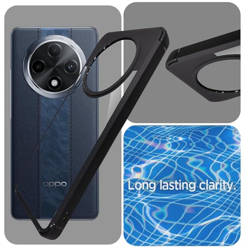 Image of A rtistque Hard Clear Back Cover Case for Oppo F27 Pro Plus | Shockproof TPU | Acrylic Armor Case for Oppo F27 Pro Plus| Stylish Protective Design - Transparent