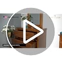Image of Royaloak New York American Wooden Dresser | Solid Wood Veneer | Drawer Storage | Metal Knobs | Telescopic Channel | Elegant Design | American Collection | Dressing Table,Brown