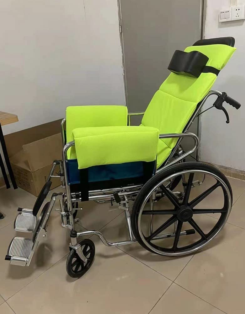 REMEK Cojin Antiescaras para Silla De Ruedas, CojíN De Asiento con Soporte Lumbar Antiescaras Almohada De Silla De Oficina Previene Las Úlceras por Presión