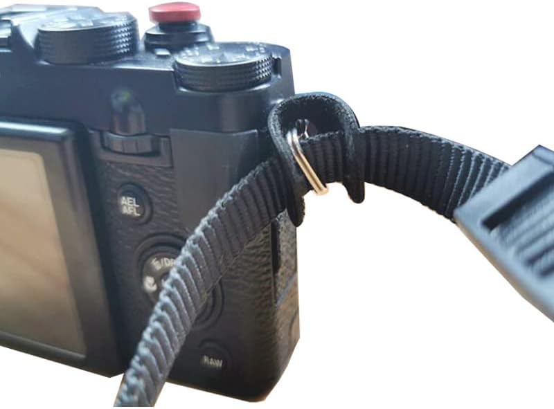 Miniatura 3 de Paquete de 4 correas para cámara, anillo triangular, anillos divididos con cubierta protectora de piel para Fujifilm, Canon, Nikon, Sony, Olympus,