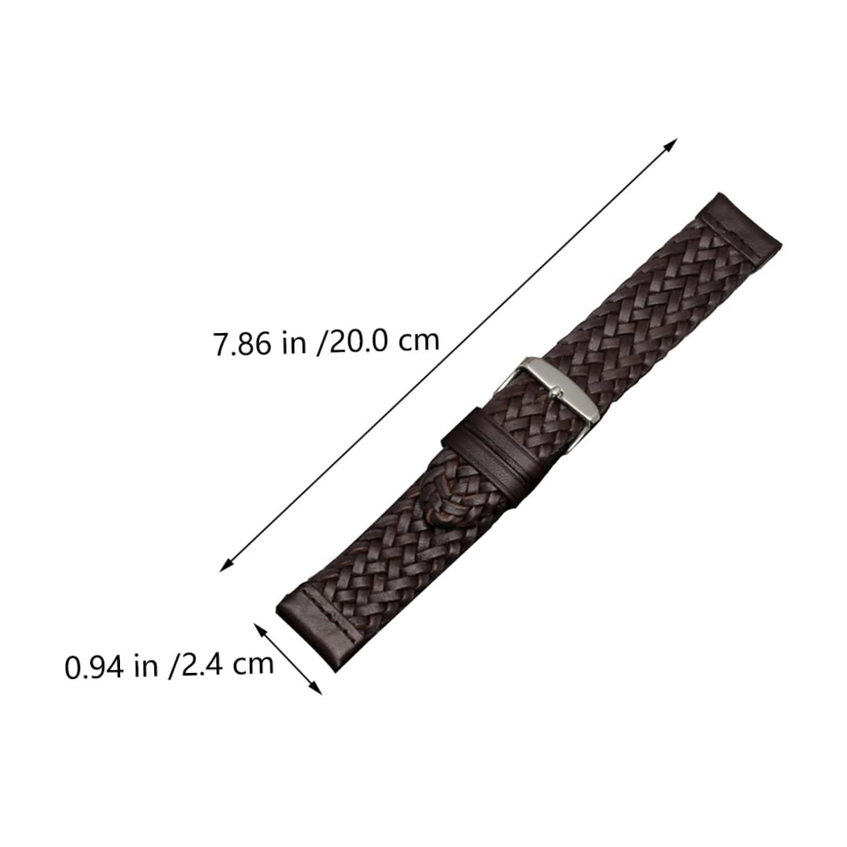 OSALADI 3piezas Correa De Reloj Unisex De Trenzado Accesorio Práctico Para y Marrón Fácil Instalación y Comodidad