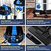 MASKO® Industriestaubsauger 1800Watt Mit Steckdose Blasfunktion | Mehrzwecksauger Trocken-Saugen & Nass-Saugen | Industrie-Sauger mit & ohne Beutel | Wasser-Staubsauger beutellos