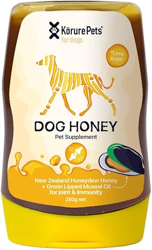 Suplemento de salud de miel para perros - Suplemento natural para una salud canina óptima y cuidado de las articulaciones