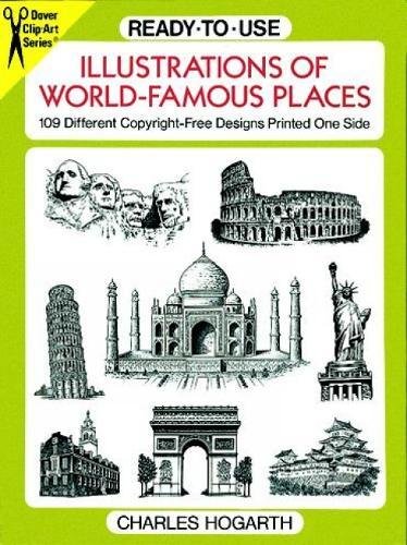 Ready-to-Use Illustrations of World-Famous Places: 109 Different ...