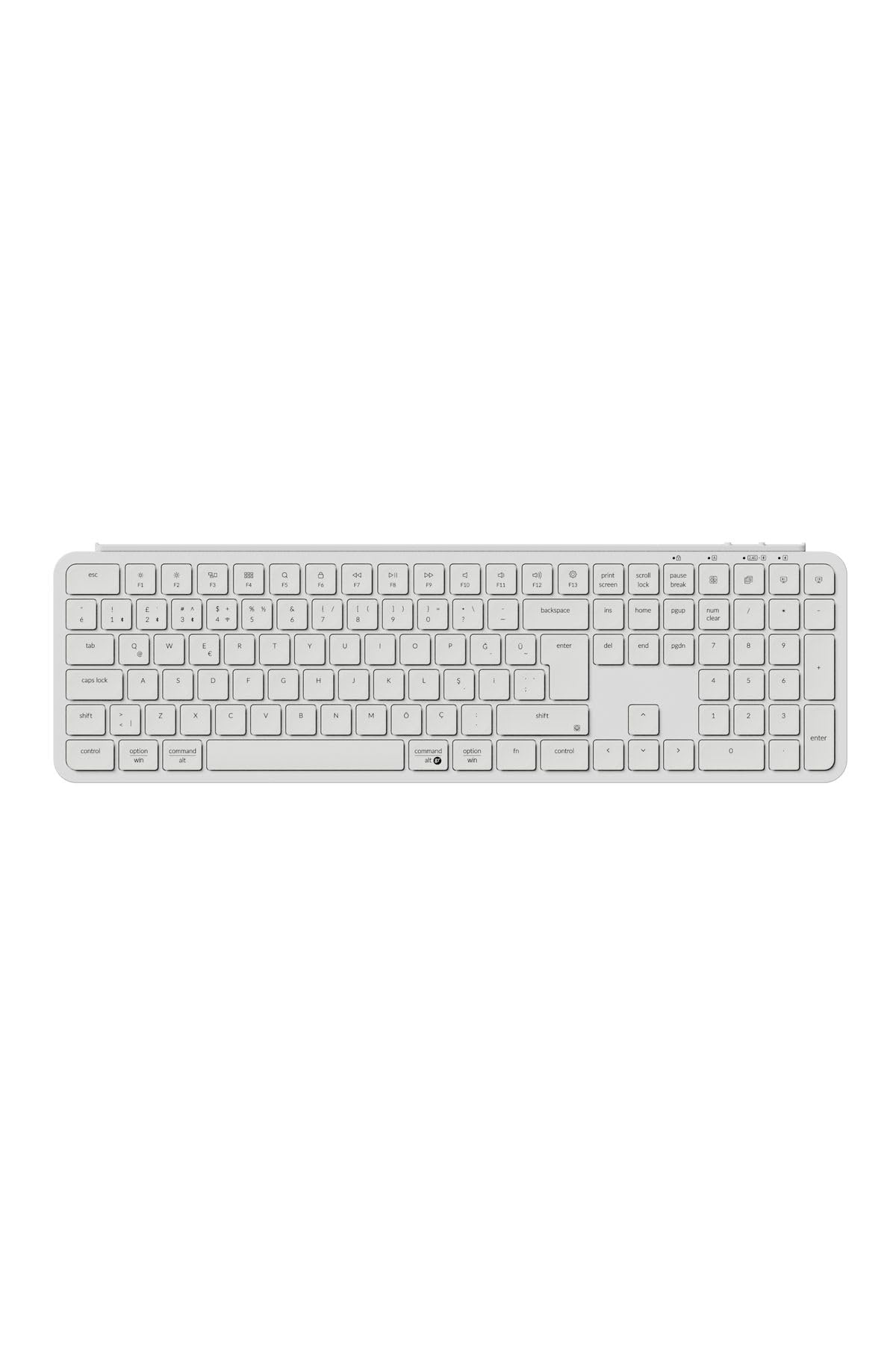 Keychron B6 Pro%100 Full Size Ultra-Slim 2.4 GHz Türkçe Kablosuz Klavye (B6P-K8-TR)