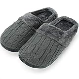 DALE AL PLAY Y RELAJATE: Con nuestras zapatillas de espuma viscoelástica para mujer. Después de un largo día de trabajo, todo lo que desea es sentarse, quitarse los pesados tacones y relajarse, y qué mejor manera de mantenerse cómodo, cálido y súper cómodo que nuestras pantuflas de invierno para mujer. Dale al play y elige relajarte hoy.