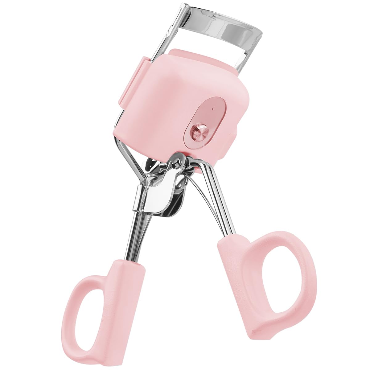 Photo 1 of 617 CTNRRL Heated Electric Eyelash Curlers, Handheld Portable Eyelash Curlers,3 Heating Modes Stable Temperature No Harm to Lashes Quick Pre-Heat for Women Makeup Accessories (Pink),1 Count