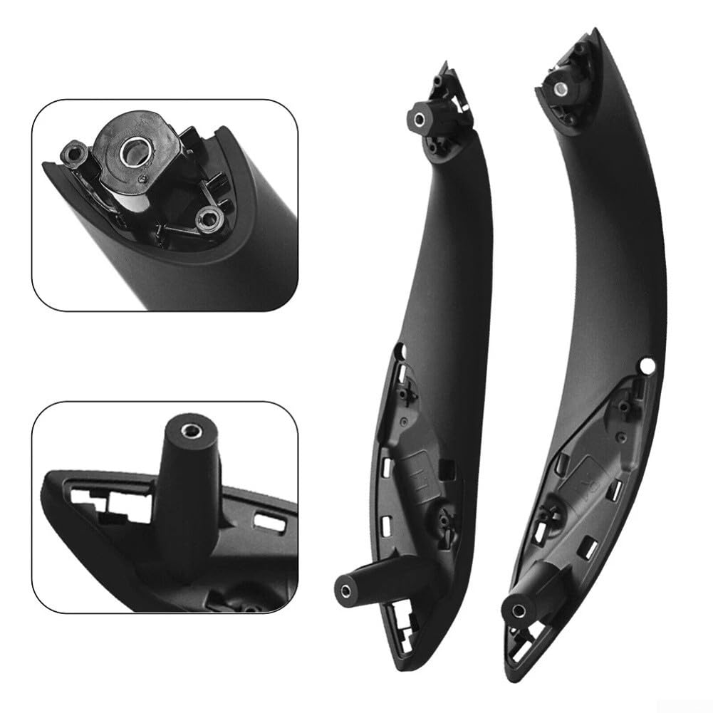 Paquete de 2 tiradores de puerta interior delantera izquierda y derecha para BMW Serie 3 (F30/F31/F34/F35) y Serie 4 (F32/F33/F36) 2011-2017