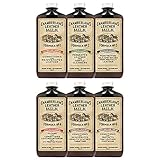Leather Milk Complete Leather Care Kit. Leather Conditioner, Cleaner and Protector Set. No. 1-6 Full Set (6 Bottles!) - All Natural, Non-Toxic. Made in The USA. 2 Sizes. Includes 6 Applicator Pads!