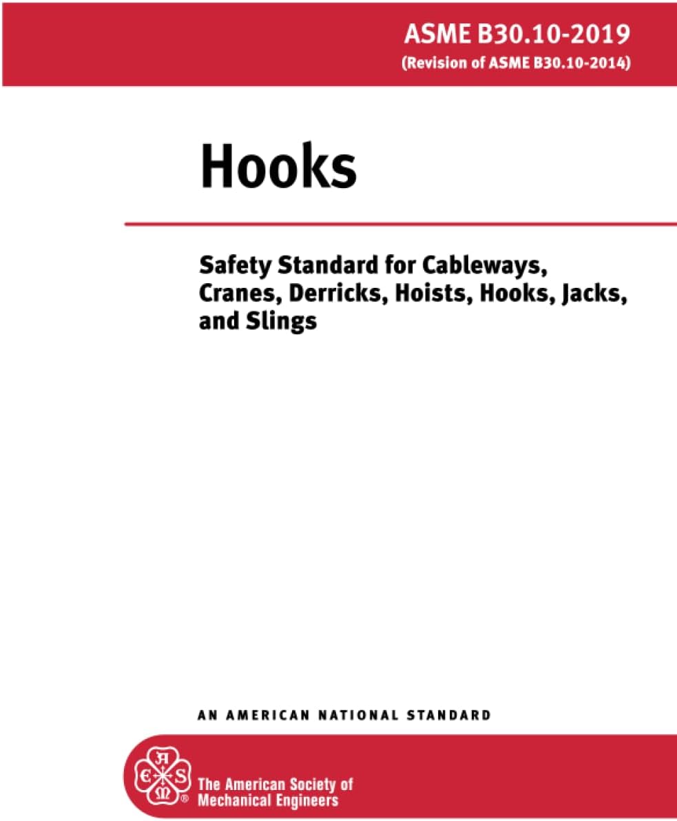 ASME B30.10-2019: Hooks