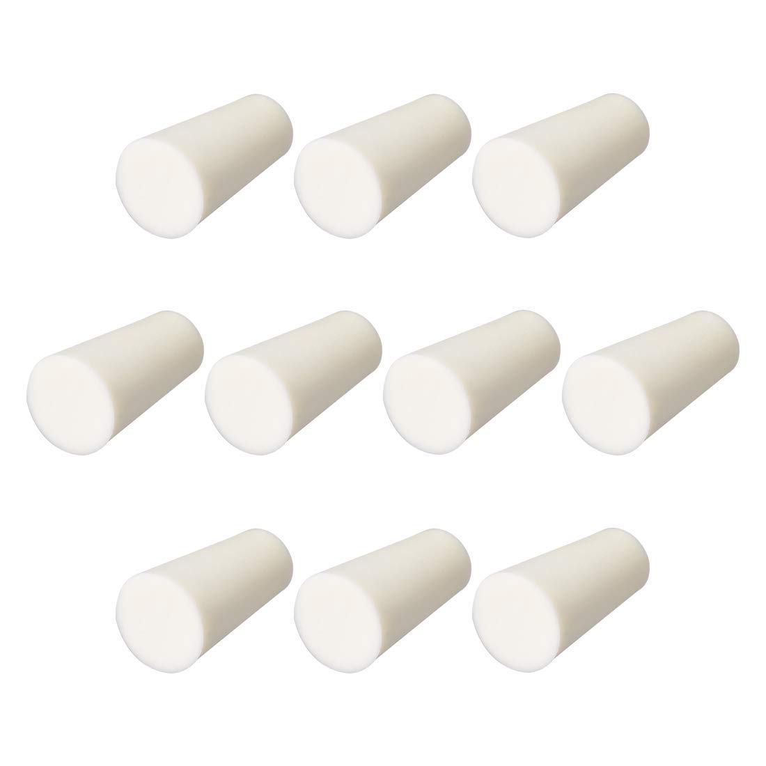 12 – 17 mm Beige Tappi in silicone forati per flaconcini, 10 pezzi