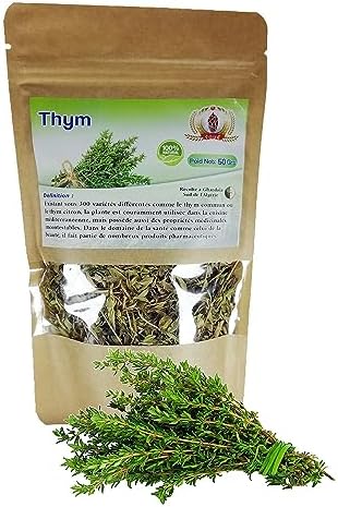Tisane Thym Récolté au Sud de l'Algérie - Sèche Sac 50 Gr