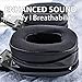 A40 TR Earpads - Cooling Gel Replacement Ear Cushions Compatible with Astro A40 tr Headset I A40 TR Mod Kit/A40 Accessories/Headband/Microphone Foam (Breathable Mesh)