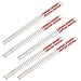 Ruilogod Stainless Steel Kitchen Tableware Dinner Lunch Food Chopsticks 5 Pairs (id: 4c3 f58 c34 bc0 9c2